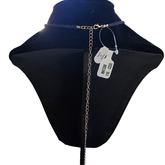 Free People “Lately” Necklace | Mixed Metal Pendant NWT - Picture 5 of 5